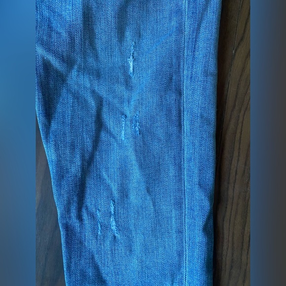 Rag And Bone Blue Denim Jeans Size 24 Skinny Distressed Low Rise Casual Quality - Picture 3 of 13